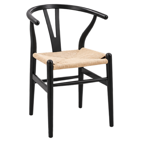 black wood cane dining chair 3d sketchup model preview