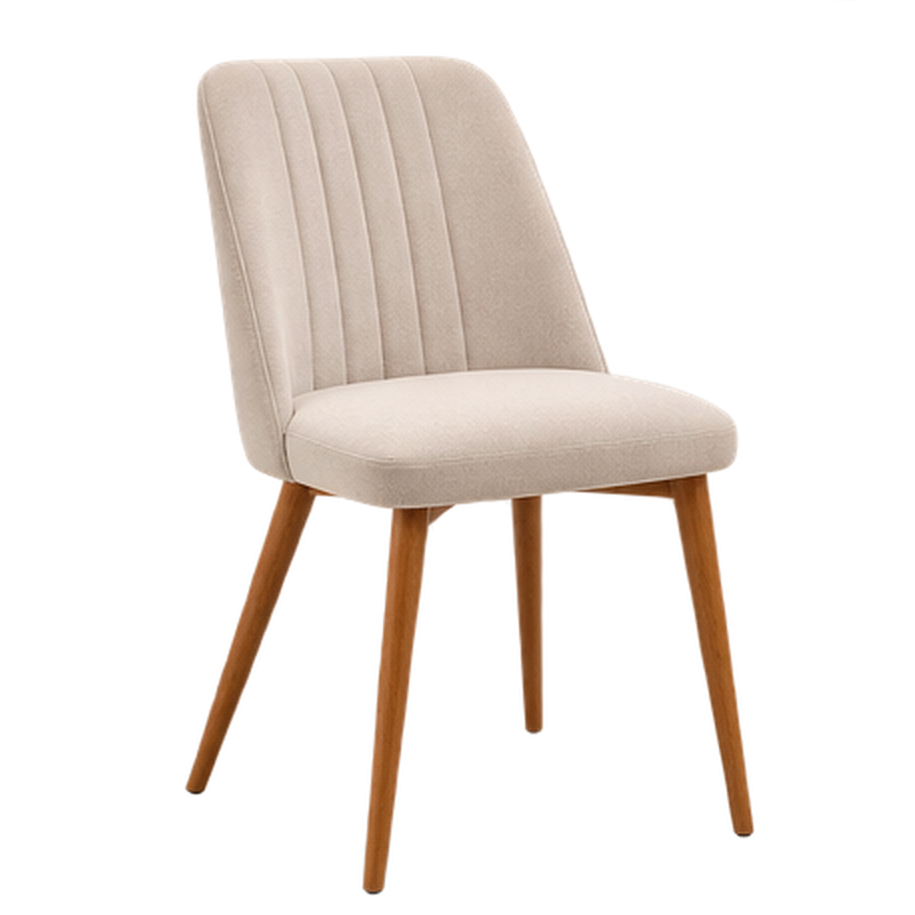upholstered dining chair 3d sketchup model preview